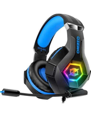Ozeino ZW1 auriculares gaming RGB con micrófono