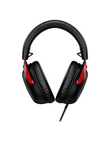 Auriculares gaming HyperX Cloud III negro y rojo con micrófono desmontable 2