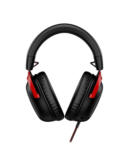 Auriculares gaming HyperX Cloud III negro y rojo con micrófono desmontable 2