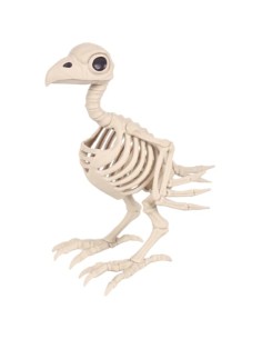 Esqueletos de Animales Decoración de Esqueleto de Halloween, Apoyo de articulaciones móviles, Decoraciones Interiores de
