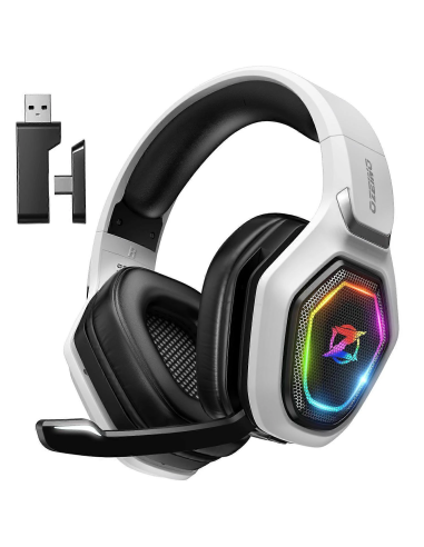 Ozeino OW810 auriculares gaming inalámbricos RGB