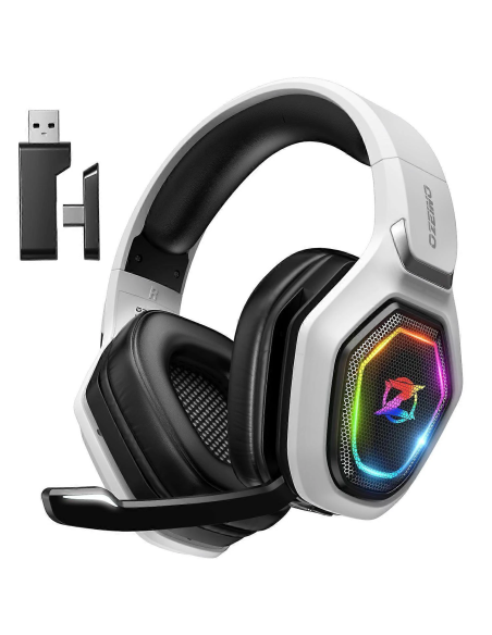Ozeino OW810 Auriculares Gaming Inalámbricos RGB
