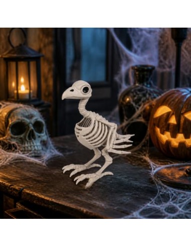 Esqueletos de Animales Decoración de Esqueleto de Halloween, Apoyo de articulaciones móviles, Decoraciones Interiores de