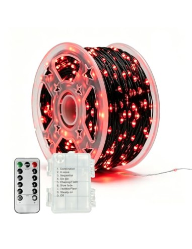 Halloween Guirnalda Luces, 20M 200LED Halloween Guirnaldas de Luces a Pilas
