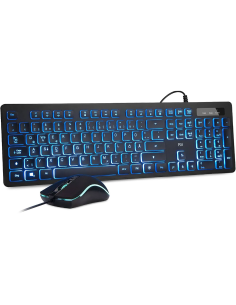 Rii RK105 teclado y ratón gaming retroiluminados con distribución española