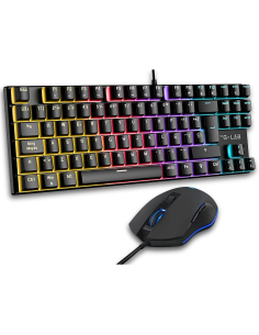The G-Lab Combo Mercury EX teclado mecánico TKL español y ratón gaming RGB