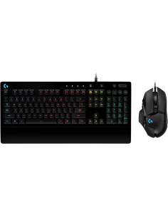 Logitech G502 HERO y G213 Prodigy pack teclado gaming RGB español y ratón