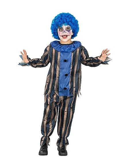 Funidelia | Disfraz de payaso terrorífico para niño Payaso, Payaso Asesino, Halloween, Terror - Disfraz para niños y divertidos