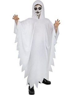 Funidelia | Disfraz de fantasma para niño y niña - Terror, Halloween - Disfraz para niños y divertidos accesorios para Fiestas,