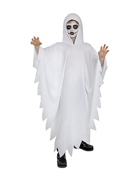 Funidelia | Disfraz de fantasma para niño y niña - Terror, Halloween - Disfraz para niños y divertidos accesorios para Fiestas,