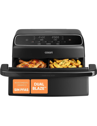 COSORI Dual Blaze TwinFry Compact Freidora de Aire 8,6 L 2700 W