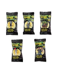 Caramelos Cerdán - Piruletas con Forma de Pie con Pica Pica Zombie | Estuche 40 uds | Pintalenguas Fresa, Cola, Frutas del 2