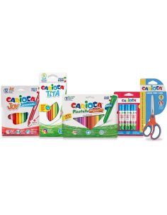CARIOCA Set Todo Para El Cole 40 piezas material escolar