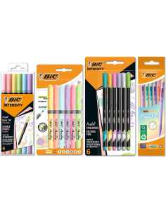 BIC Set Pastel 23 Piezas Material Escolar | CompraMuyBarato